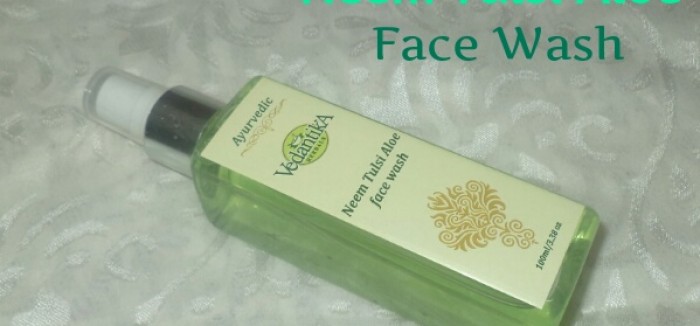 Vedantika Herbals Neem Tulsi aloe face wash Review